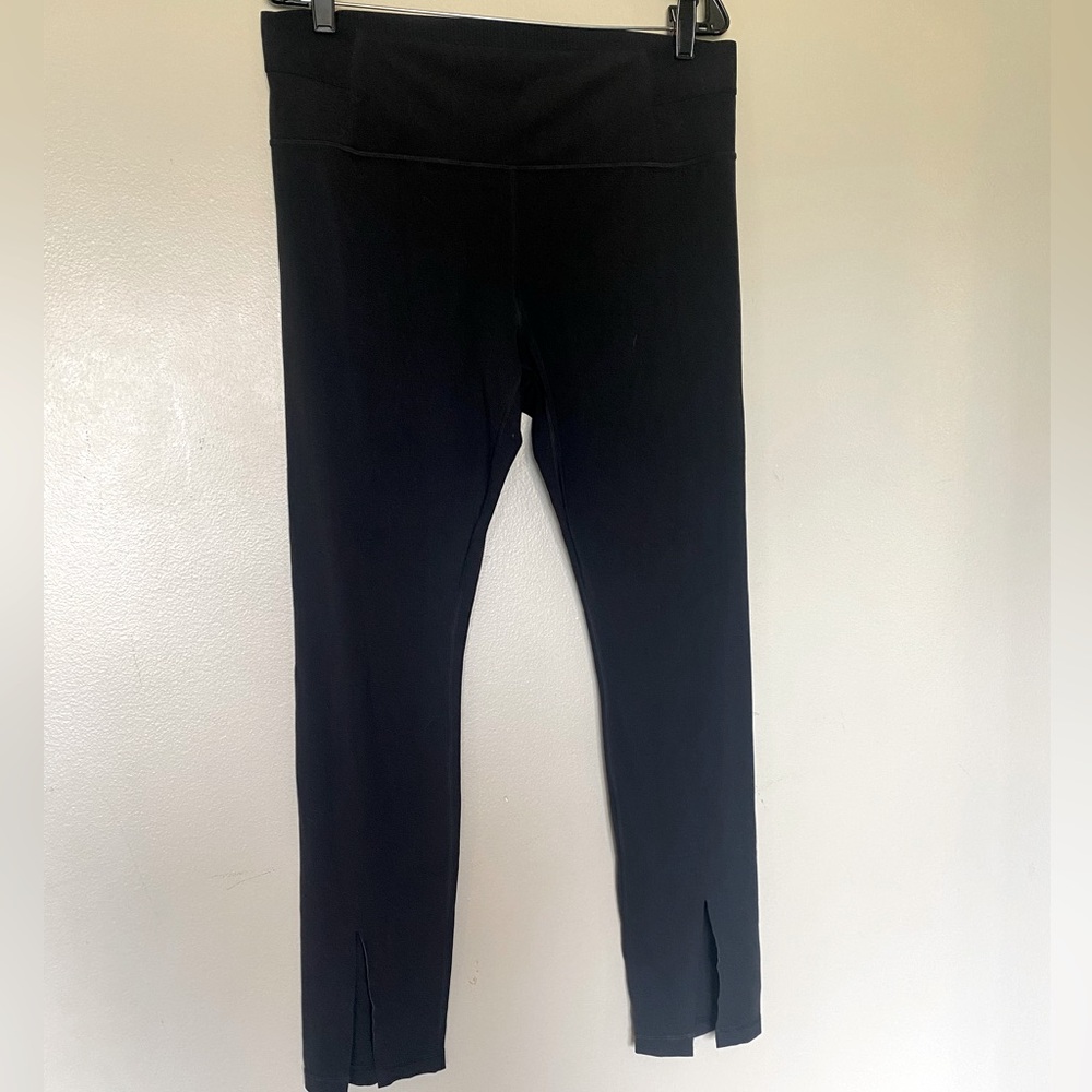 Athleta Aura Split Black Pant